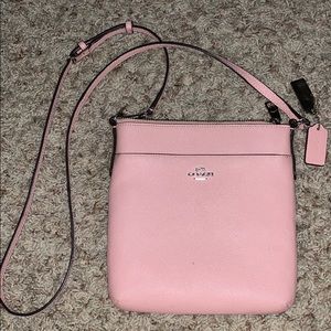 Coach Small Crossbody Messenger Bag Pink